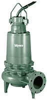 Myers® 8SM and 8SMX Series 8 in Submersible Non-Clog Wastewater Pumps