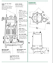 Dimensions (Myers® P50 and P100 Series Effluent S.T.E.P. Pumps)