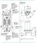 Dimensions (Myers® MG200 Series 2 HP Grinder Pumps)